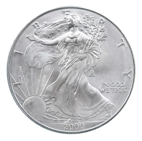 Better Date 2000 American Silver Eagle 1 Troy Oz .999 Fine Silver *695