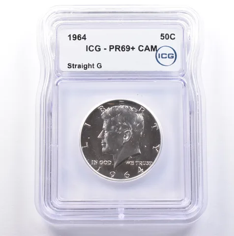 1964 Kennedy Half Dollar Straight G PR69+ CAM ICG *9006