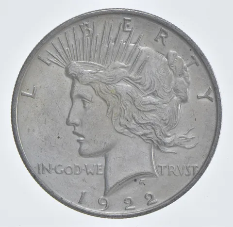 Better - 1922-D Peace Silver Dollar - 90% US Coin *651