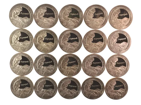 (20) 2017-S Sacagawea $1 Proof ROLL Sequoyah
