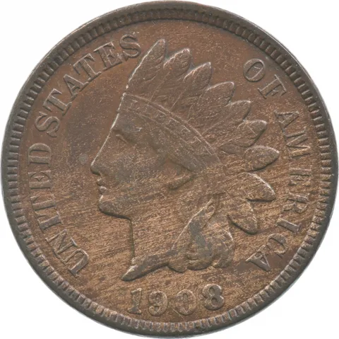 1908 Indian Head Cent *2000
