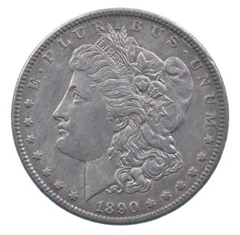 Better 1890 Morgan Silver Dollar - 90% US Coin - Nice Coin *341