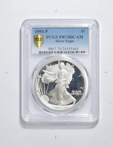 PR70 DCAM 1993-P American Silver Eagle PCGS *3383