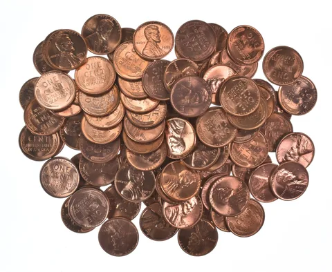 Lot Of (100) 1950-1958 Gem BU Red Lincoln Wheat Cent Lot Collection *538