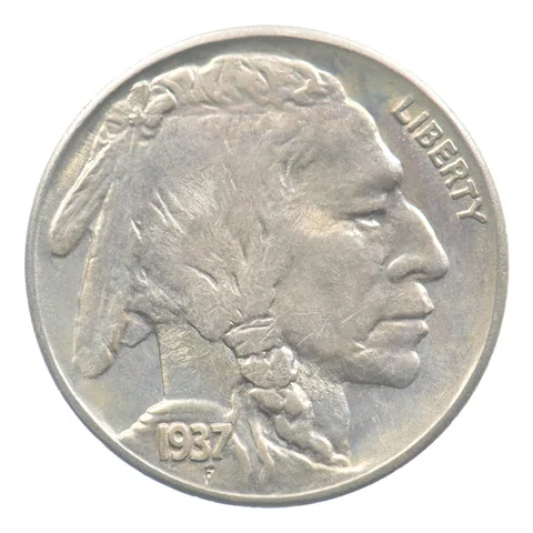 1937-S Indian Head Buffalo Nickel *9216
