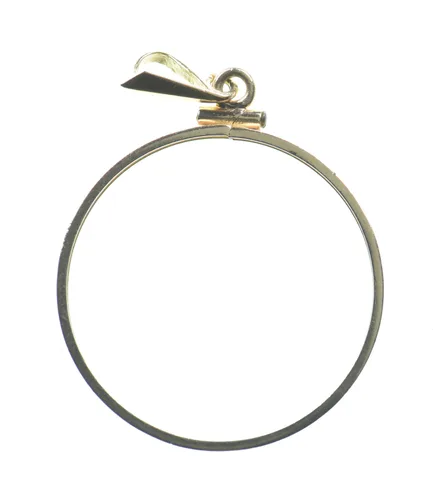 14kt 3.3g Gold Bezel 1 Oz Gold Maple *0281