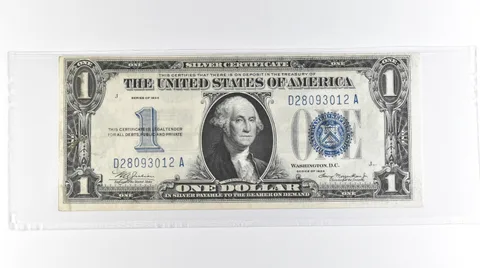 1934 $1 Silver Certificate Blue Seal a7069