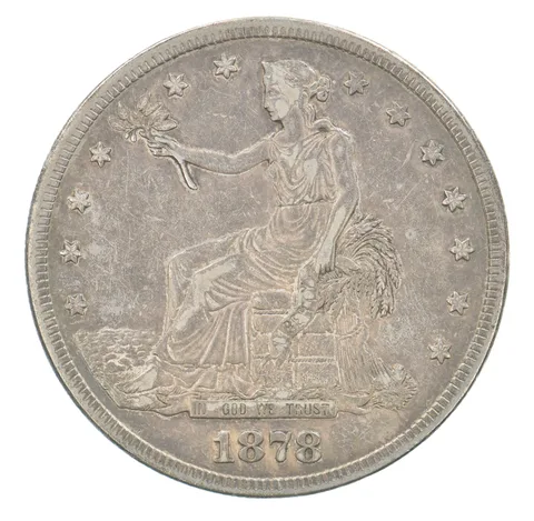1878-S Seated Liberty Trade Dollar Beautiful Tone *5161