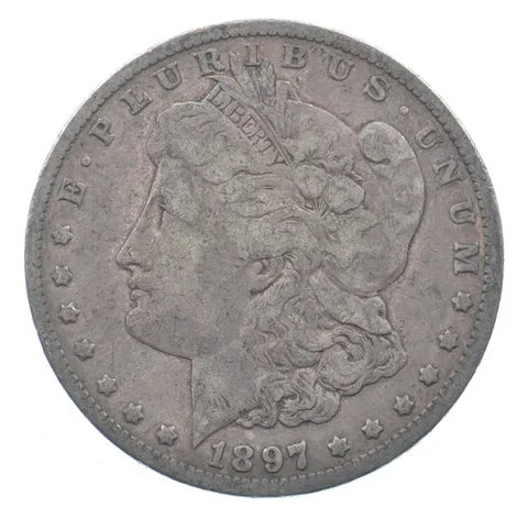 Early - 1897-O Morgan Silver Dollar - 90% US Coin *024