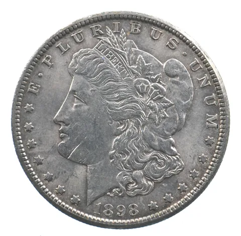 Early - 1898-O Morgan Silver Dollar - 90% US Coin *730
