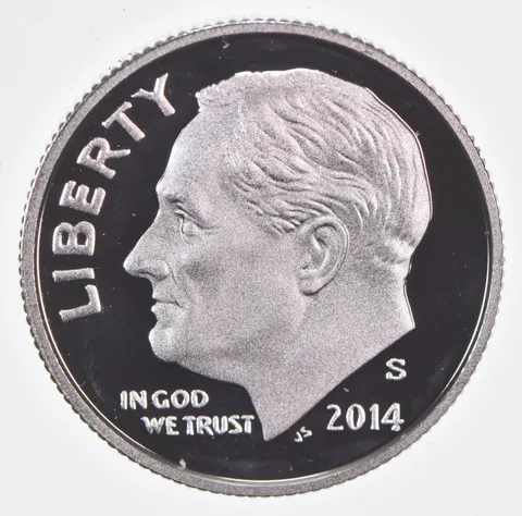 2014-S Roosevelt Dime Proof 90% Silver