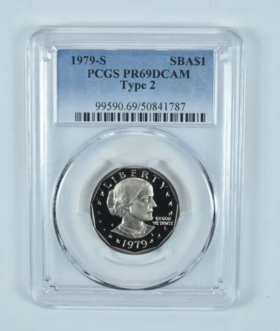 1979-S Susan B Anthony $1 Type 2 PR69 DCAM PCGS