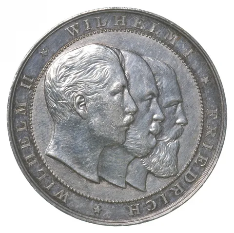 1895 30th Anniversary Of The Victorious Weapons Days Of Germany Medal *6431