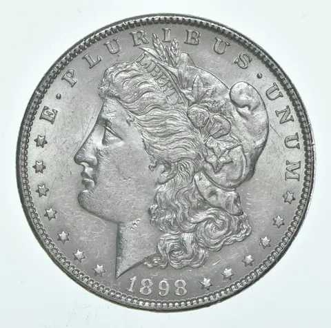 BU/Unc 1898 (P) Morgan Silver Dollar (1 coin)