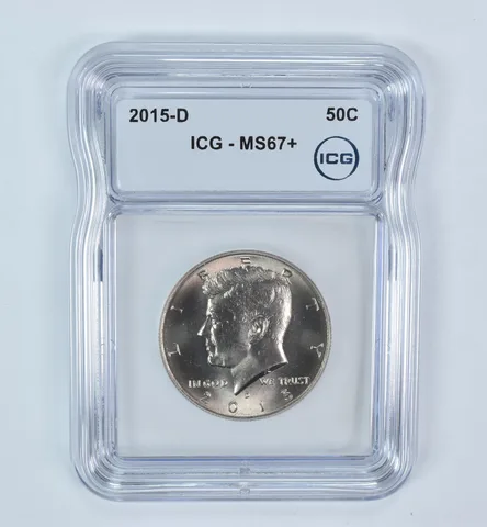 2015-D Kennedy Half Dollar MS67+ ICG