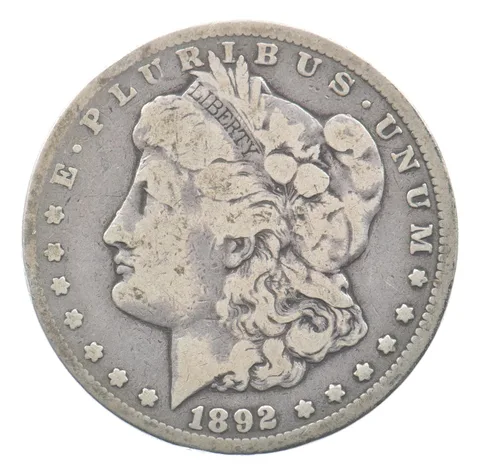 1892-CC Morgan Silver Dollar *4002