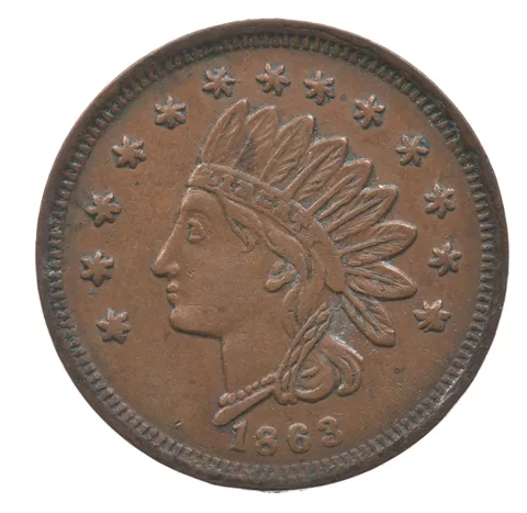 1862 A Ricke Civil War Token Ohio 165-EV-13a R-7 *4668