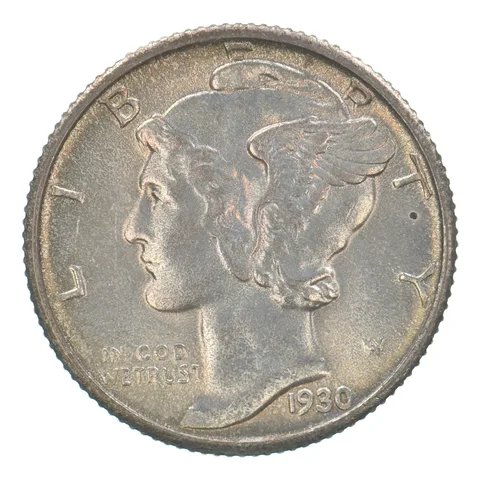 1930 Mercury Dime Beautiful Tone *4150