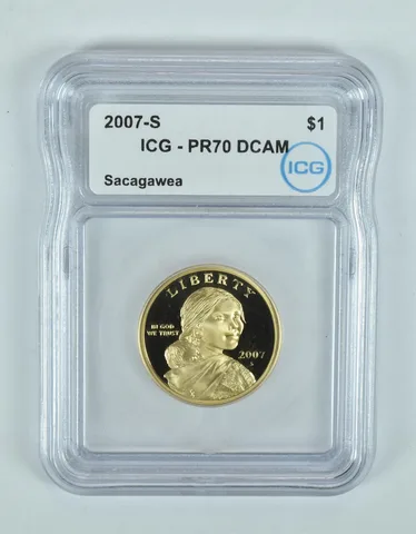 2007-S Sacagawea $1 PR70 DCAM ICG