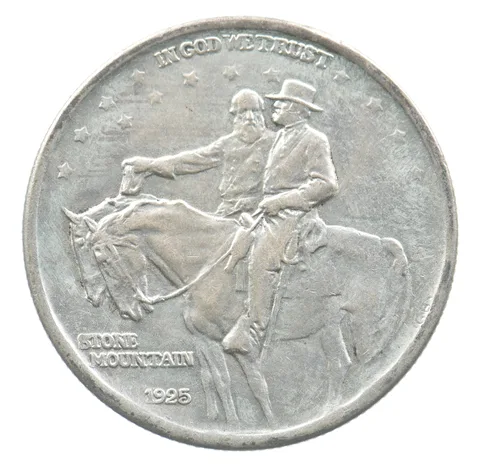 1925 Stone Mountain Commemorative Half Dollar *7565