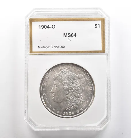 1904 Morgan Silver Dollar Unc PL *4008