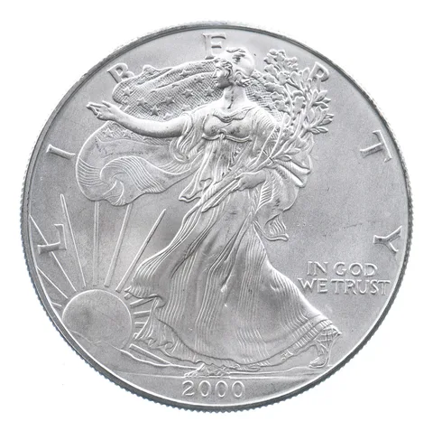 Better Date 2000 American Silver Eagle 1 Troy Oz .999 Fine Silver *724