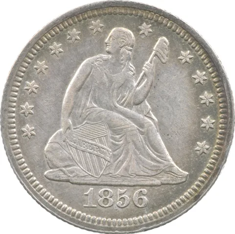 1856 Seated Liberty Quarter *6230