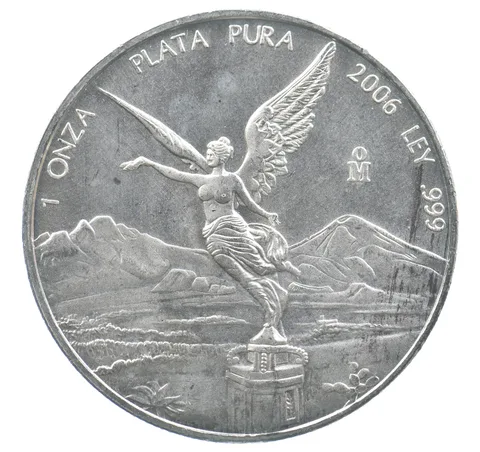 2006 Mo Mexico 1 Onza Silver Libertad a9462