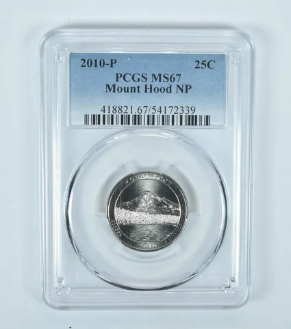 2010-P Washington Quarter ATB Mount Hood MS67 PCGS