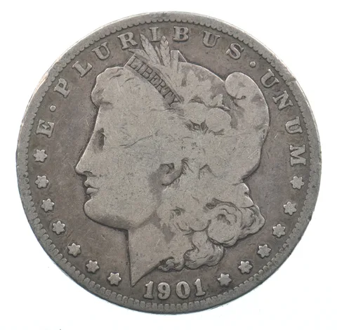 Early - 1901-O Morgan Silver Dollar - 90% US Coin *590