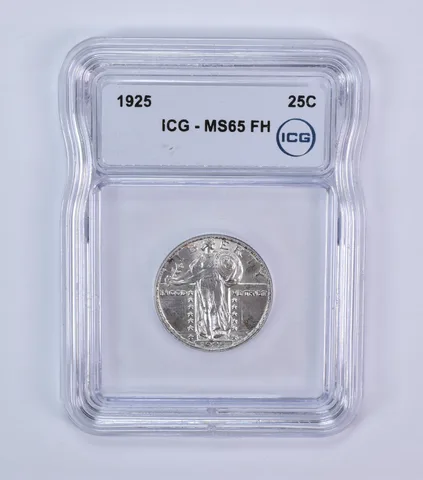 1925 Standing Liberty Quarter MS65 FH ICG *7936