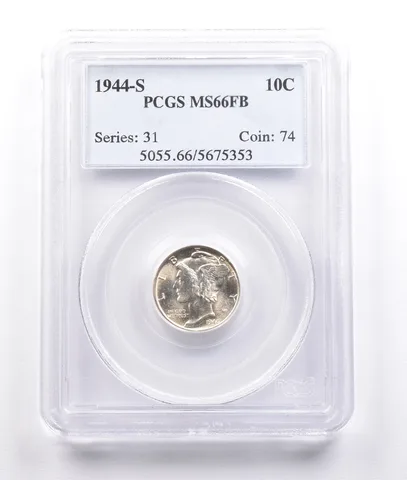 1944-S Mercury Dime MS66 FB PCGS *6814