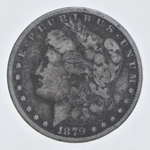 Early - 1879-S Morgan Silver Dollar - 90% US Coin *927