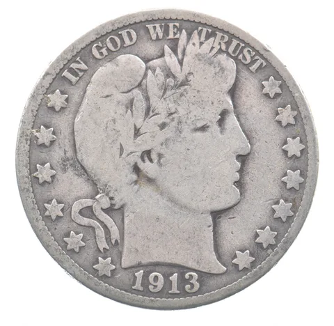 1913-S Barber Half Dollar *9174