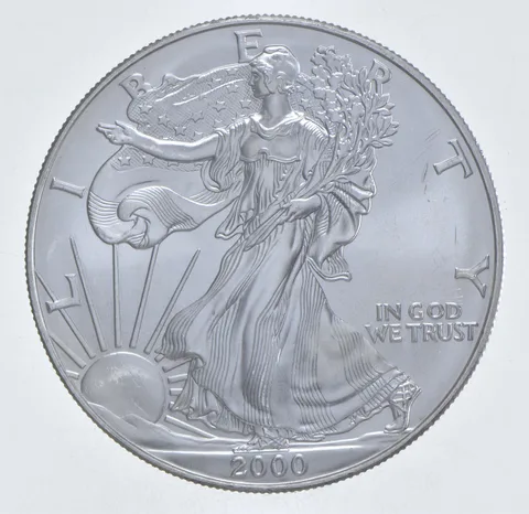Better Date 2000 American Silver Eagle 1 Troy Oz .999 Fine Silver *366