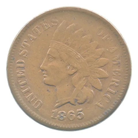 1865 Indian Head Cent *0268