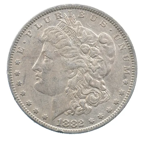 Early - 1882-O Morgan Silver Dollar - 90% US Coin *923