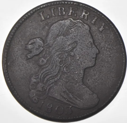 1803 Draped Bust Large Cent a9380