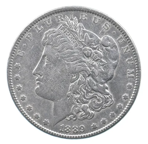Better 1889 Morgan Silver Dollar - 90% US Coin - Nice Coin *663
