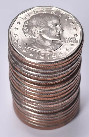 (20) BU 1979-D Susan B Anthony Dollar Roll of 20