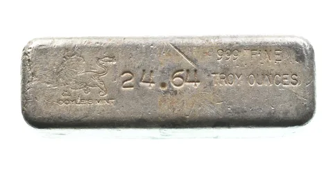 24.64 Troy Oz Silver Bar Doyle Mint *2594