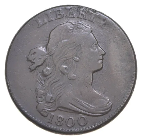 1800 Draped Bust Large Cent - S.209 *5583