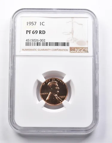 PF69 1957 Lincoln Memorial Cent NGC *6791