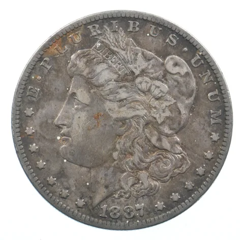 Early - 1887-O Morgan Silver Dollar - 90% US Coin *772