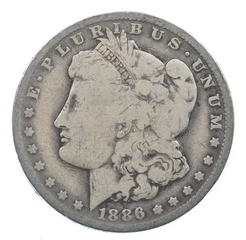 Early - 1886-O Morgan Silver Dollar - 90% US Coin *683