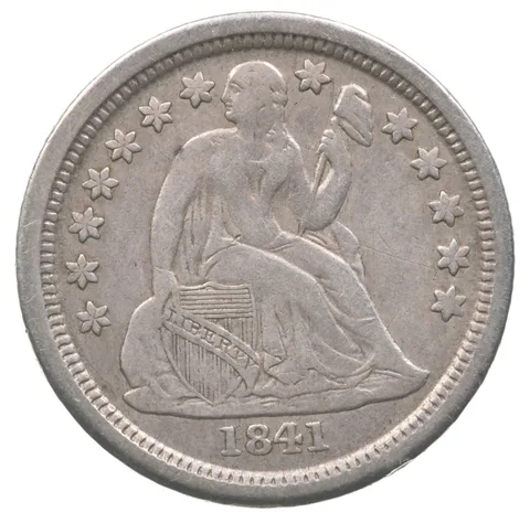 1841-O Seated Liberty Dime *7048