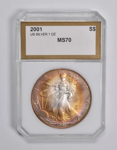 2001 American Silver Eagle a6648