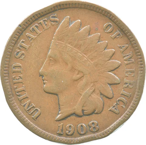 1908-S Indian Head Cent *8981