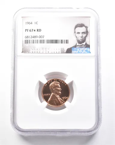 1964 Lincoln Memorial Cent PF67* STAR RD NGC *7803