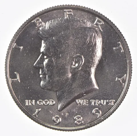 1989-P Kennedy Half Dollar Clad Unc